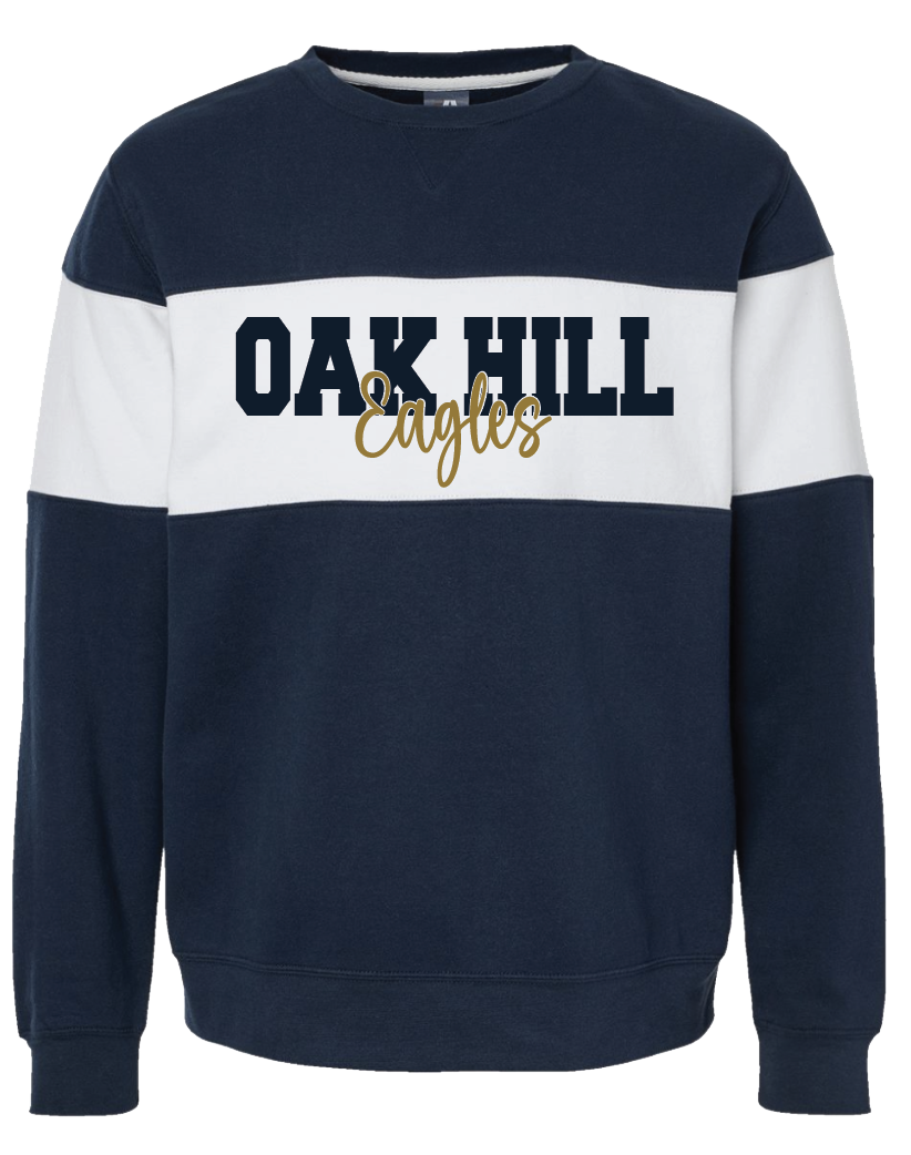 Oak Hill Colorblock Crewneck Sweatshirt