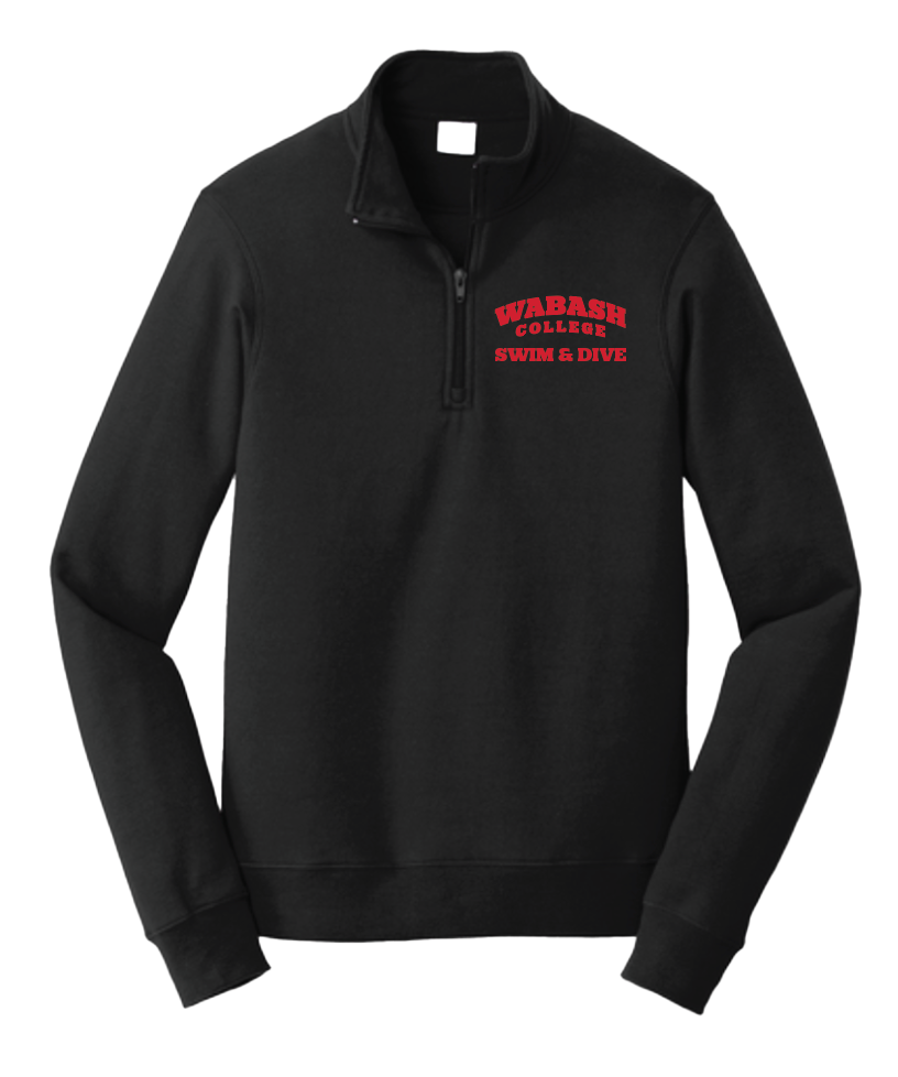Jerzees Unisex Nublend® Wabash Swim and Dive Quarter-Zip Sweatshirt - 995MR
