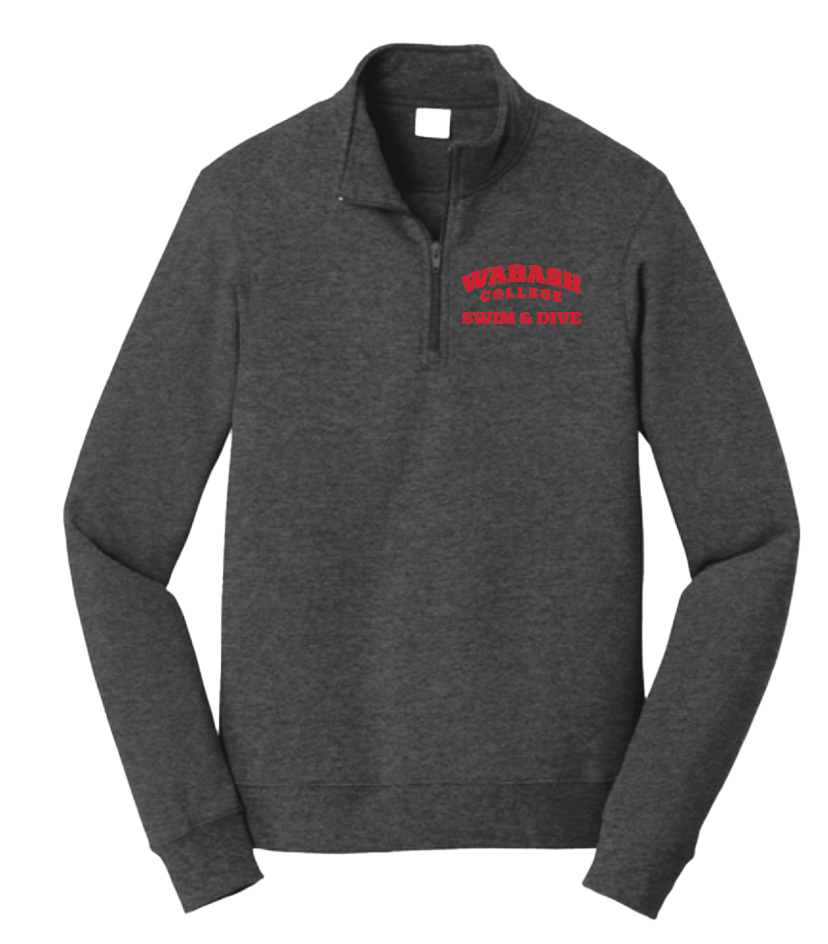 Jerzees Unisex Nublend® Wabash Swim and Dive Quarter-Zip Sweatshirt - 995MR