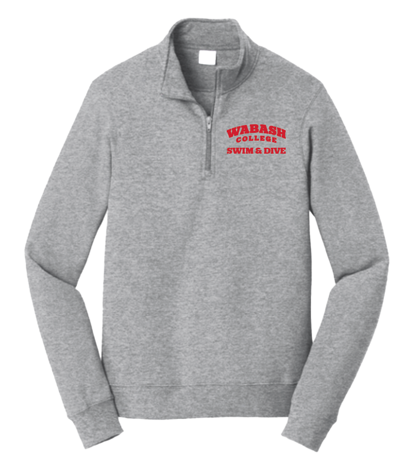 Jerzees Unisex Nublend® Wabash Swim and Dive Quarter-Zip Sweatshirt - 995MR