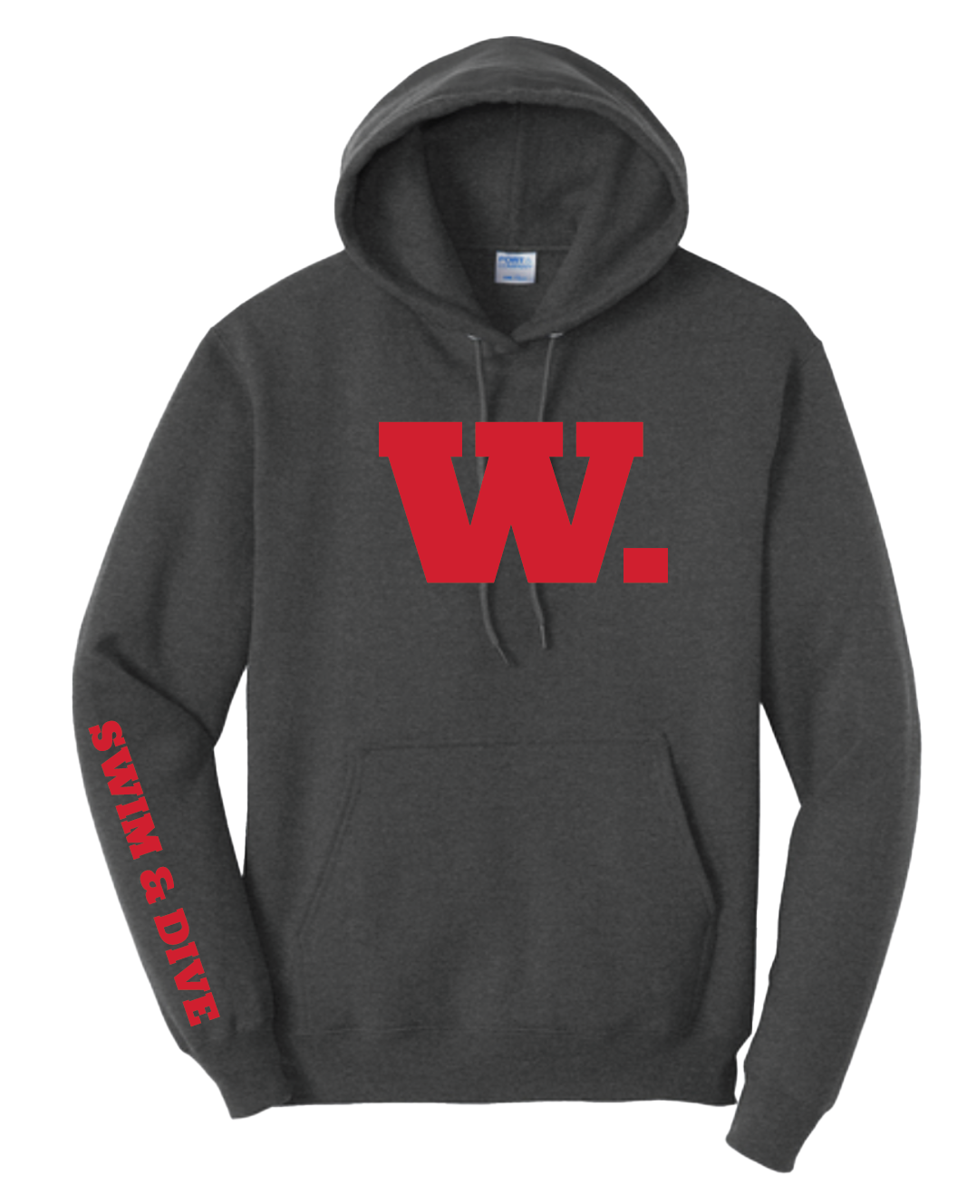 Port & Co™ Core Fleece W. Swim and Dive Hoodie - PC78H