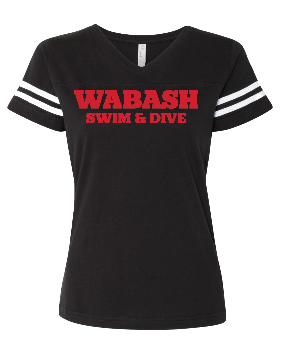 LAT Women's  Football Fine Jersey Tee - 3537