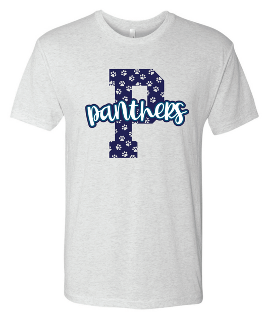 Bella & Canvas Panthers P Triblend Tee