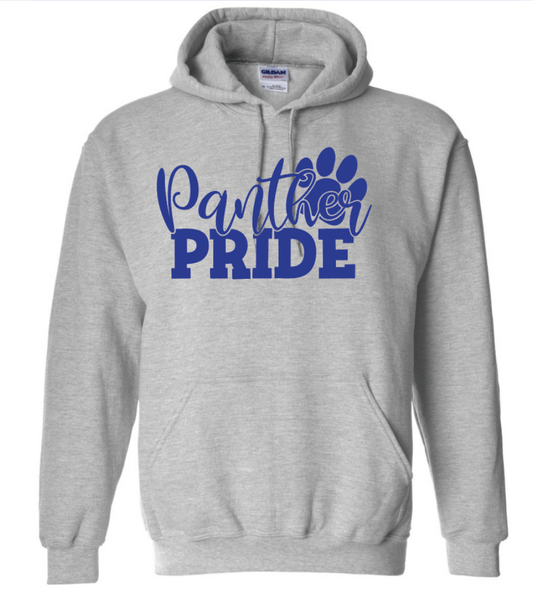 Gildan Heavy Sport Gray Panther Pride Hoodie