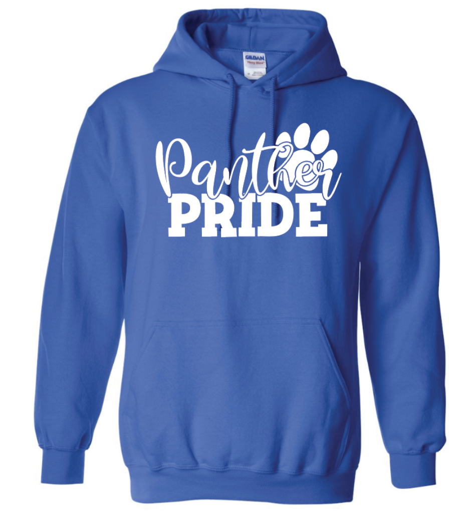 Gildan Heavy Royal Panther Pride Hoodie