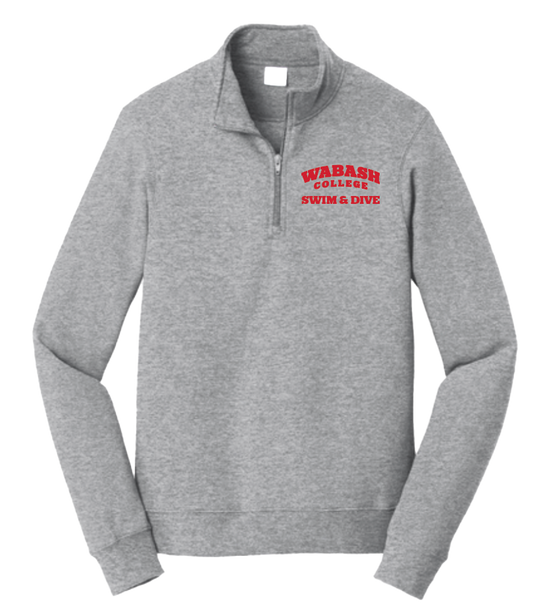 Jerzees Unisex Nublend® Wabash Swim and Dive Quarter-Zip Sweatshirt - 995MR