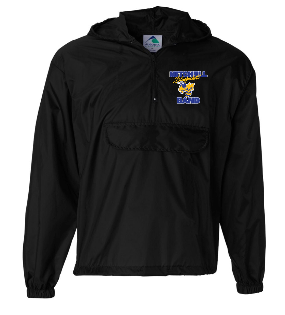 1/4 Zip Packable Windbreaker