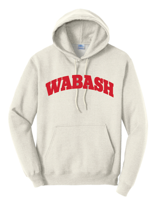 Port & Co™ Core Fleece Oatmeal Wabash  Hoodie - PC78H
